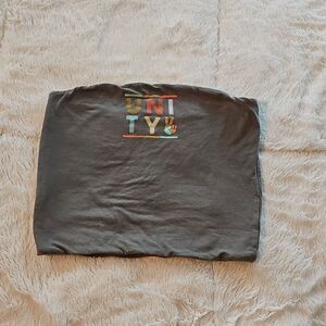 Mighty Fine Womens Gray Graphic Tank Size Medium. Excellent Condition